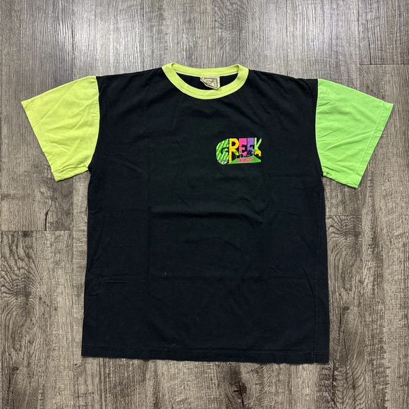 Vintage Greek Dream Destination Souvenir Multicolor T Shirt